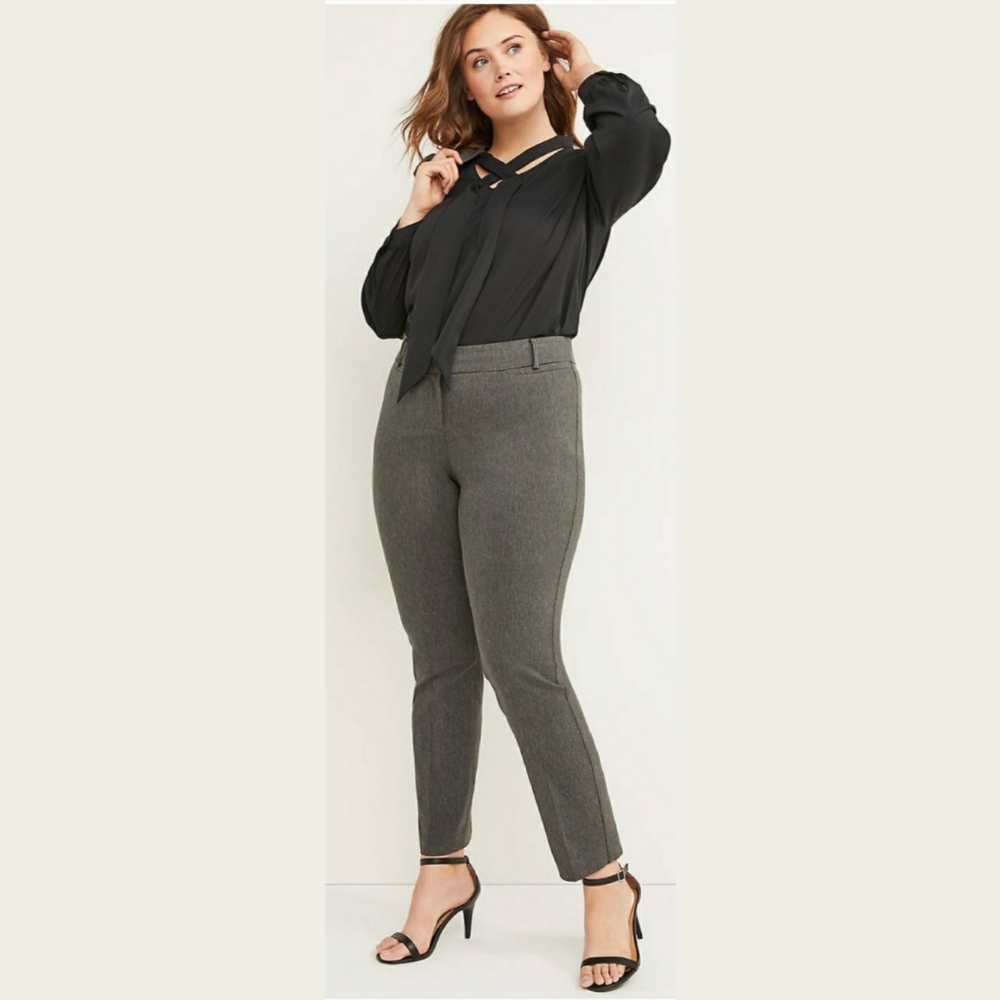 Lane Bryant Plus Size 26 Allie Ankle Dress Pant